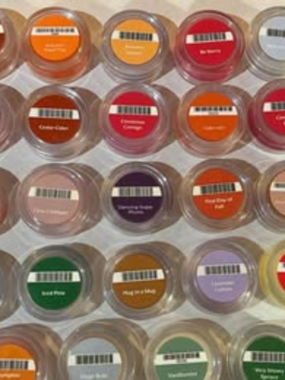 Scentsy Mini Candle Wax Samples Bundle of 24